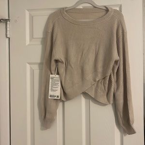 Reversible Crossover Sweater